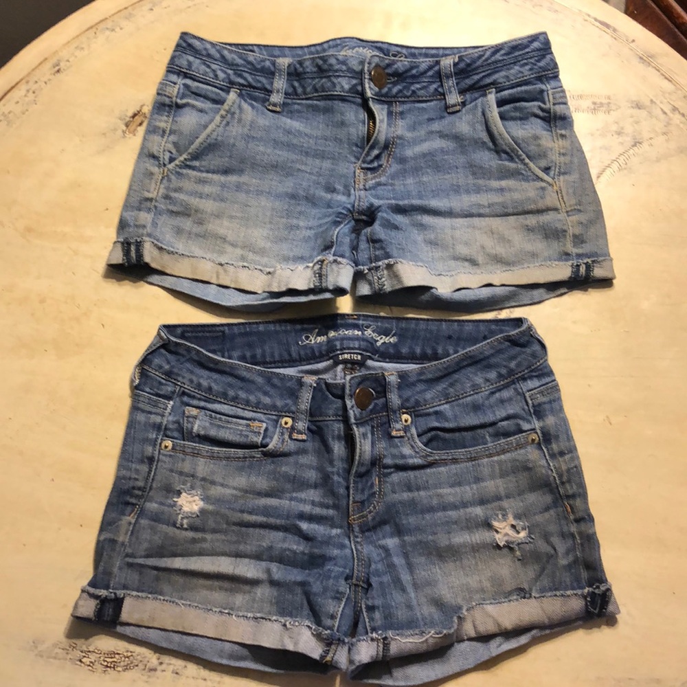 American Eagle jean shorts